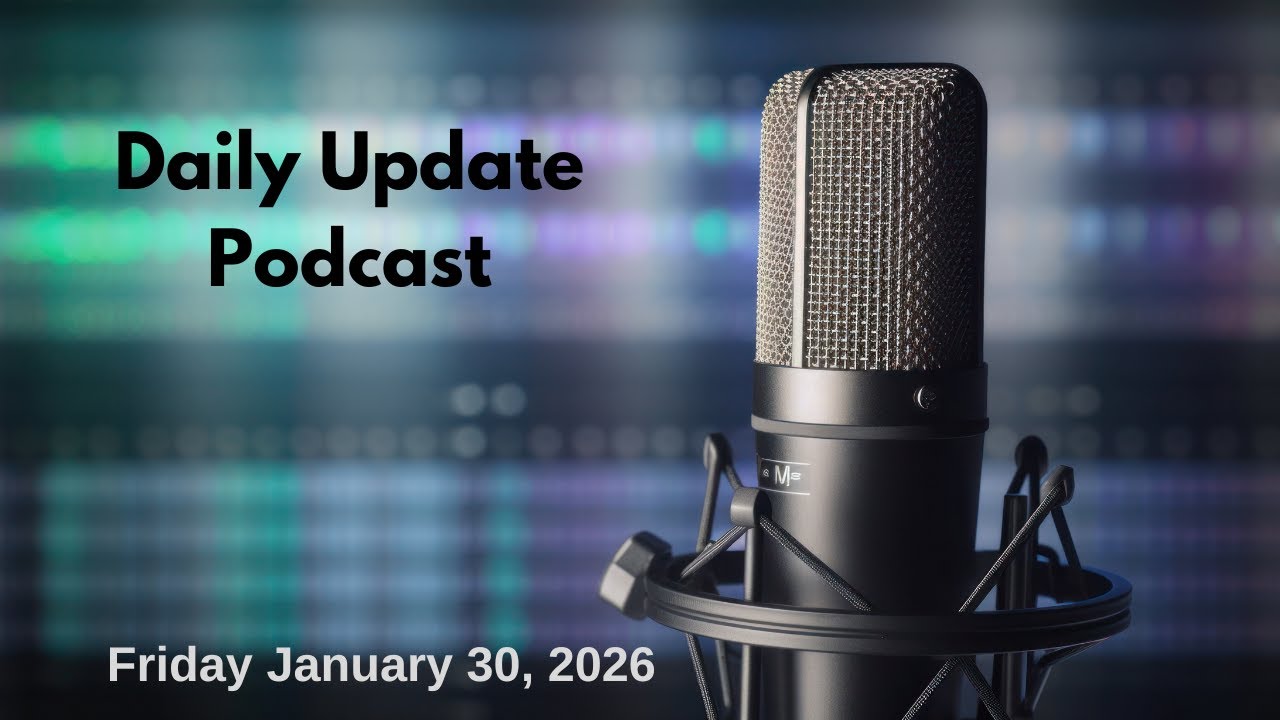 Daily Update Podcast for Friday January 30, 2026