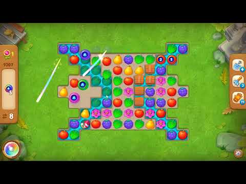 GardenScapes level 9307 🌱 NO BOOSTERS Playrix HD