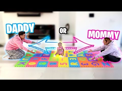 WHO DOES OUR BABY LOVE MORE?!?! **YOU WOULD NEVER GUESS**