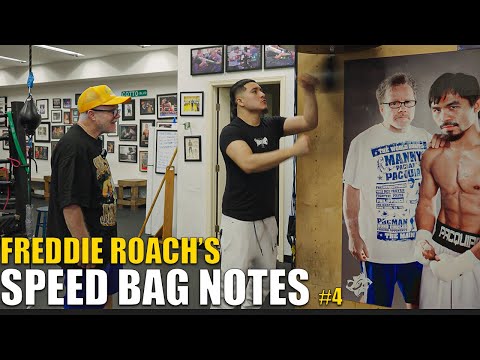 Freddie Roach's Speed Bag Notes #4