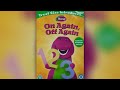 Barney On Again Off Again 2003 2013 Treat Size DVD Release