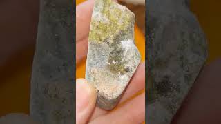 my husband convicted me to break this one open !!! it&#39;s freaking cool lol 💗💎 #rockhounding