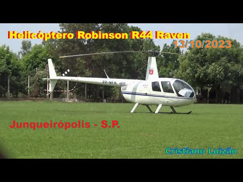 Helicóptero 14/10/2023 em Junqueirópolis - S.P. 👍👏💥