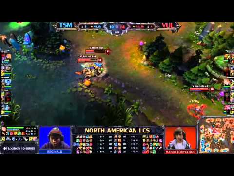 Team SoloMid vs VUL LCS 2013 NA Spring W4D2 FULL GAME
