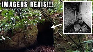 FILMAGENS DE CAVERNA no litoral de SP capturam algo ATERRORIZANTE!