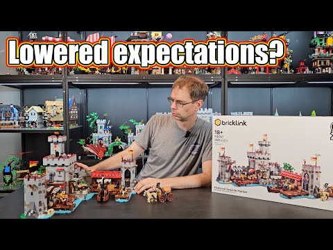 Solid, But Not Elite | Independent Review of the Medieval Seaside Market (set 910047)