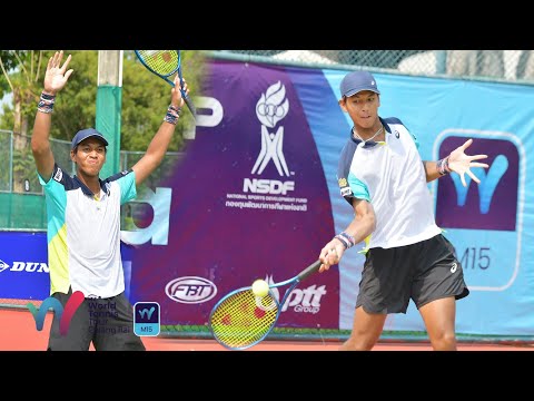 ITF M15 ประเภทชายเดี่ยว รอบสอง (16 คน) - กษิดิศ สำเร็จ  พบ  ฮง ซอง ชาน จากเกาหลี