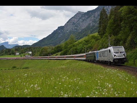 Arlberg Bahnverkehr am 30.05.19 – "Pilgerzug mit BR 187 und Rh 1010.10"