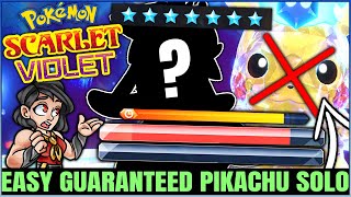 How to Solo 7 Star Pikachu in 1 Attack Easy Every Time - Best Raid Guide - Pokemon Scarlet Violet!