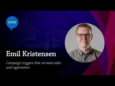 IFF2019 - Campaign triggers that increase sales and registration