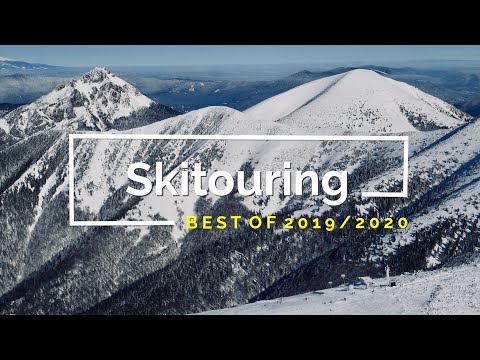 Ski touring - best of 2019-2020 in Slovakia and Austria