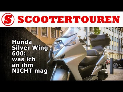 Scooter Test: What I DON'T like about the Honda Silver Wing 600 FJS maxi-scooter