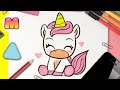 View 15 Animales Kawaii Para Dibujar Unicornio