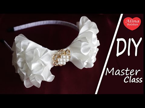 School bow with Rouches / Школьный Бант с Рюшами / BACK TO SCHOOL