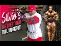SILVIO'S BIG CHEST DAY-FULL WORKOUT!