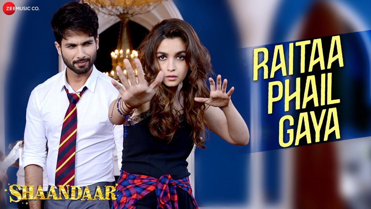 Raita Phail Gaya Lyrics | Shaandaar | Divya Kumar | Amit Trivedi