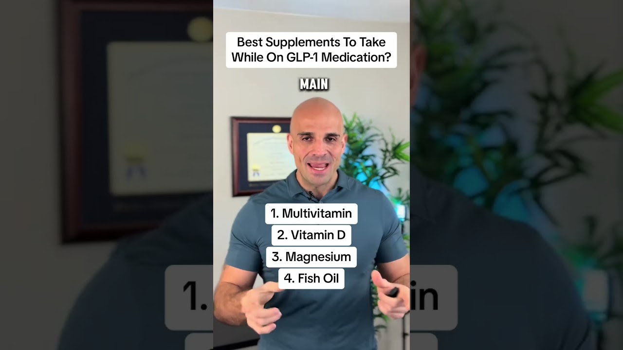 If you’re looking for supplements to optimize your health while on GLP-1s then this is for you… #sup