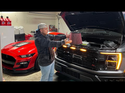Worlds Biggest Intake 2023 Raptor R S&B Intake Install!