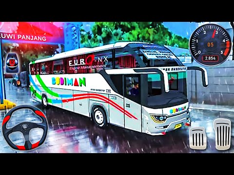 Coach Bus Simulator - Real Coach Bus Driving in City - Android GamePlay