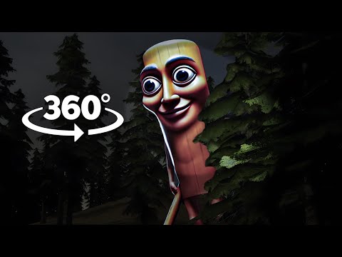 Tung Tung Tung Sahur Horror - Forest - 360° Video VR