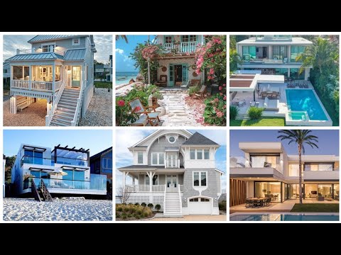 Dream Beach House Ideas | Small Beach House Ideas | Modern And Luxury Beach House Exterior Design