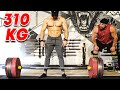 Koray Yalcin zieht 310 KG im Kreuzheben! Maximalversuch mit der Gang