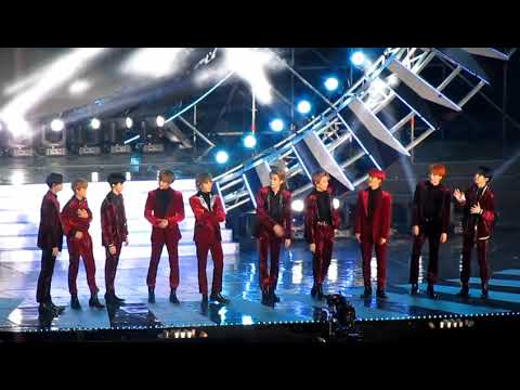 181014 [직캠] BBQ 슈퍼콘서트 NCT 127 Regular+멘트+Cherry Bomb