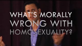 John Corvino - What's Morally Wrong with Homosexuality? (Full DVD Video)