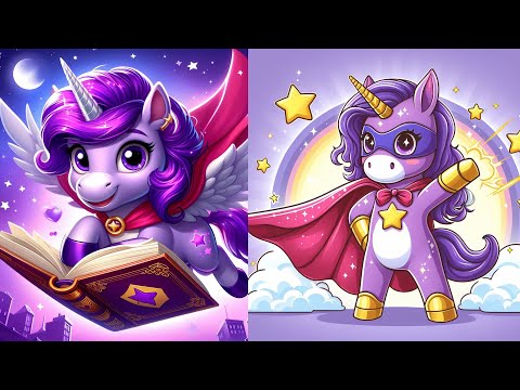 Funken die Einhorn-Superheldin rettet das Feenschloss! 🦄✨ #schlafhilfe #schlaf #gutenachtgeschichte