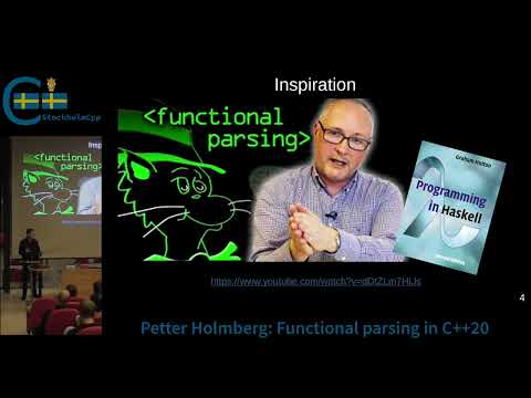 Petter Holmberg: Functional parsing in C++20