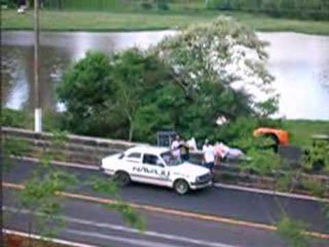 Acidente em show de manobras Chapecó/SC