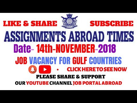 Assignments Abroad Times Epaper Mumbai Today - 14th November 2018
