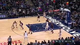 James Harden is being locked up and blocked