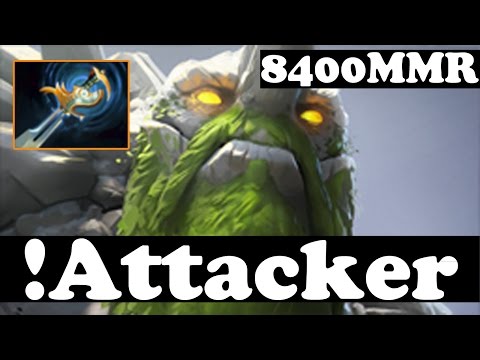 !Attacker 8400 MMR Plays Tiny WITH ECHO SABRE vol 5 - Dota 2