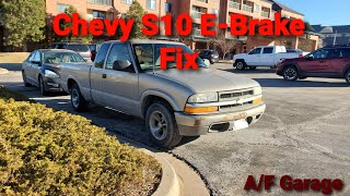 Chevy S10 Broken E-Brake Fix (Surprisingly Easy)