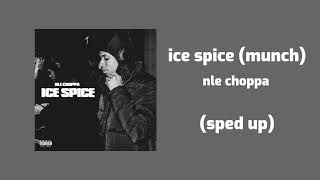 nle choppa - ice spice (munch) (sped up)