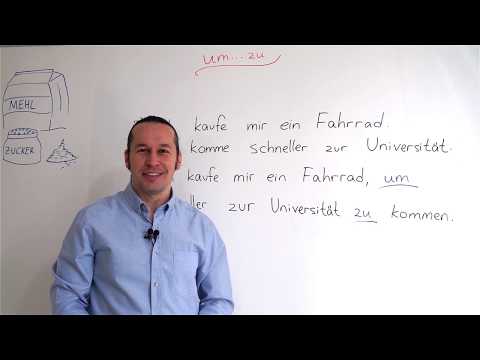 Almanca B1 Orta Seviye Ders - 45 Almanca " um ... zu " Bağlacı - Almanca Cümlelerde Kullanımı