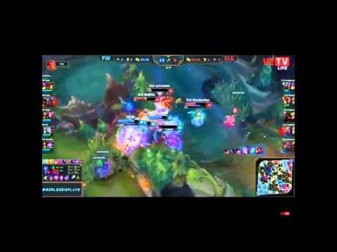 [2015 Championship] - FW vs CLG W2D1 pentakill Jinx FW