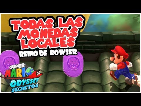 Secretos y Trucos Super Mario Odyssey #42 - Todas las monedas locales del Reino de Bowser