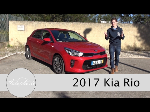 2017 Kia Rio Test: 1,2-Liter Sauger (84 PS) und 1,0-Liter Turbo (100 PS) Review - Autophorie