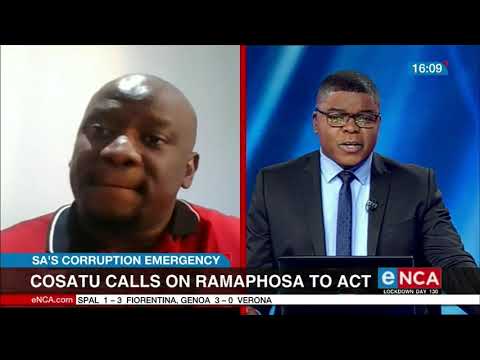 Cosatu calls on Ramaphosa to act