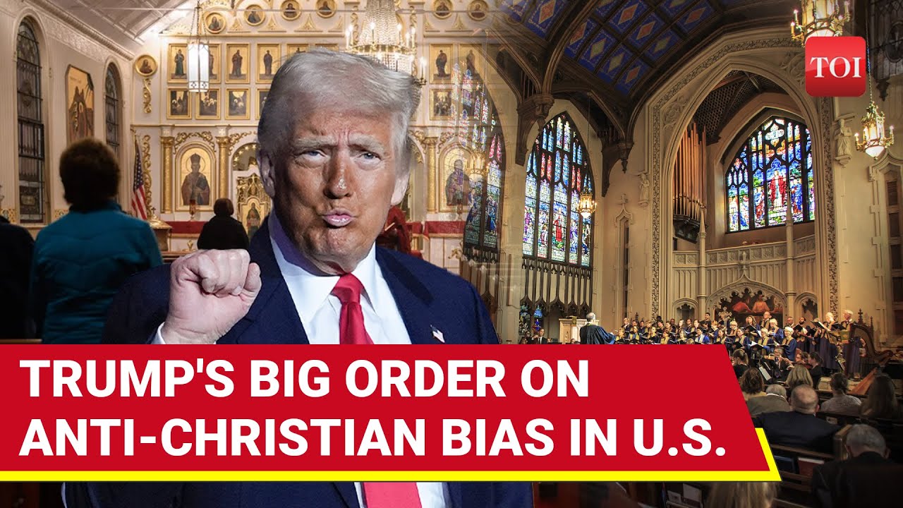 Trump Declares U.S. A Christian State? Big Order By U.S. President | 'Return To Religion...'