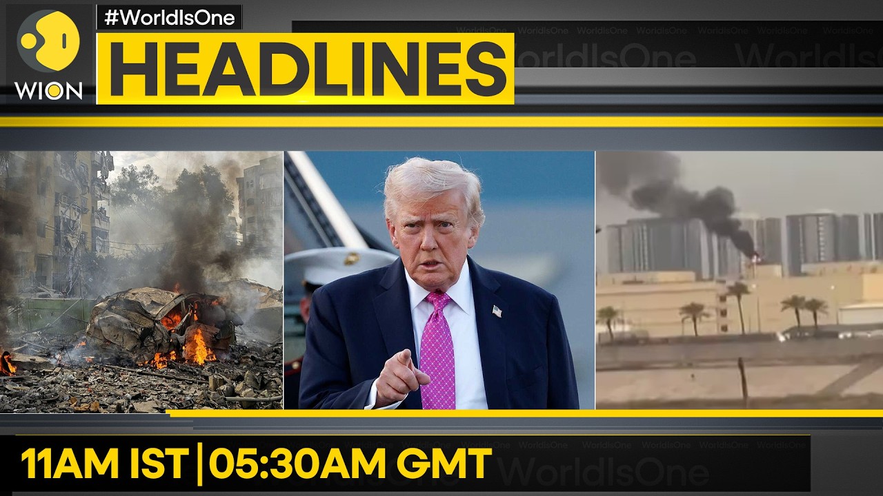US-Iran War: US Embassy In Baghdad Targeted | Qatar Intercepts Iranian Missiles | WION Headlines