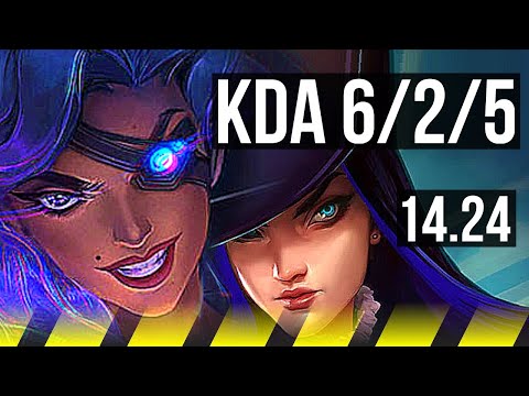 SAMIRA & Swain vs CAITLYN & Sona (ADC) | 68% winrate | NA Master | 14.24