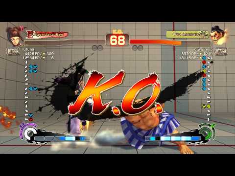 SSFIV~ E.Honda (o wa re jp) vs  Juri (lutuna)  HD