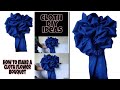 How to make a cloth flower bouquet decorations (catering ideas)