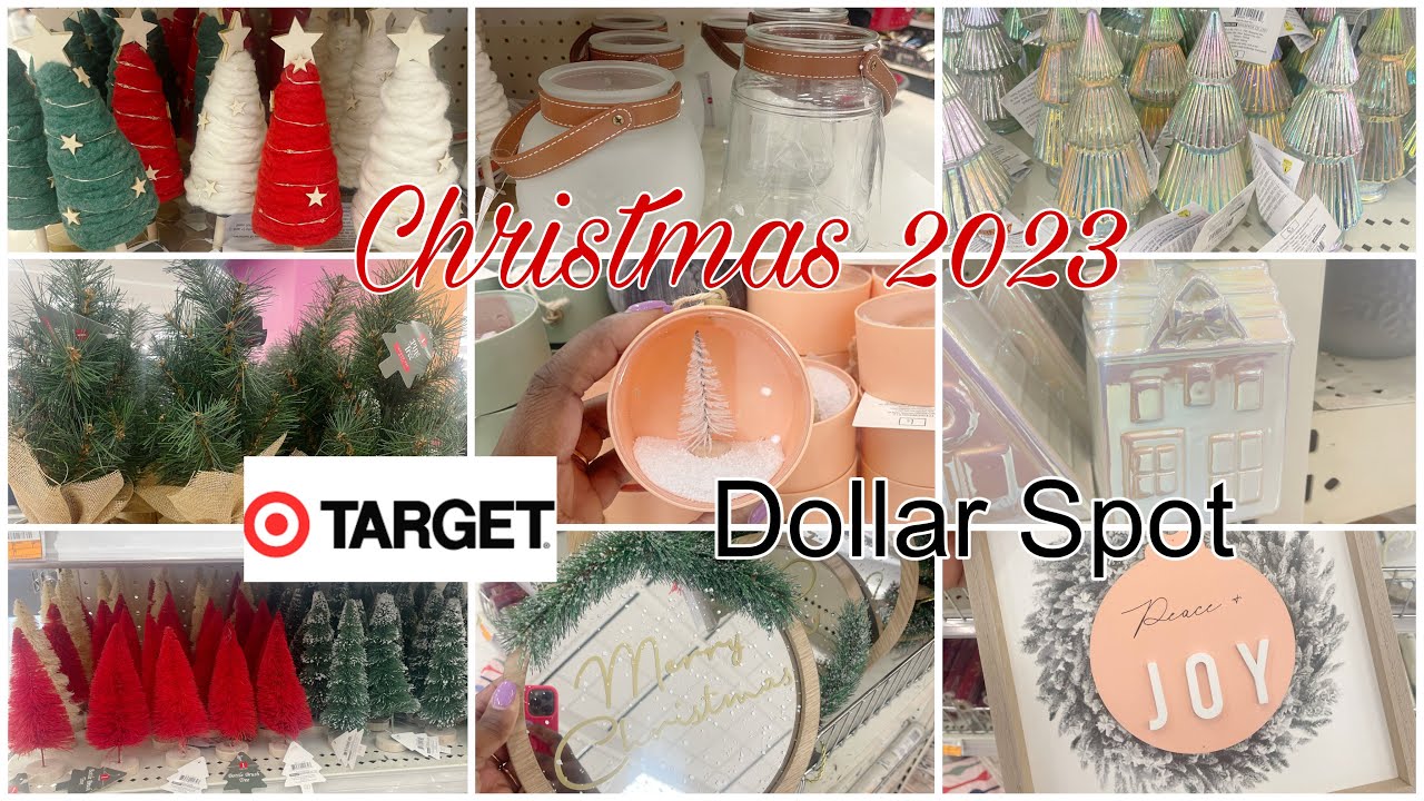 Target Christmas Decor 2023  🎅🏿 Target Dollar Spot Christmas 2023