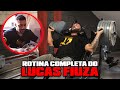 UM DIA COM LUCAS FIUZA | ATUALIZAÇÃO DA DIETA, SUPLEMENTAÇÃO E TREINO COMPLETO COM DICAS