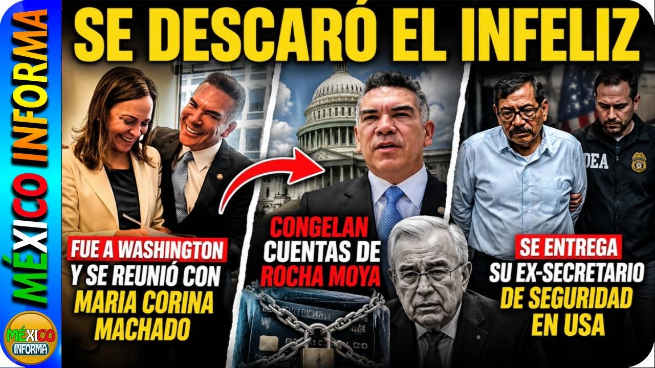 SE DESCARÓ EL INFELIZ. SE FUE A HACER CIRCO CON MARIA CORINA. SE ENTREGA EX-SECRETARIO DE ROCHA.