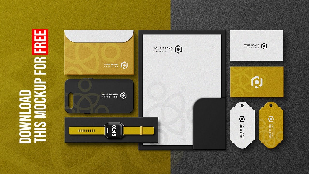 Free stationery mockups download & how to use!